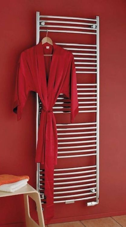 Grzejnik łazienkowy 60x129 cm PMH Danby D5MS srebrny metalic