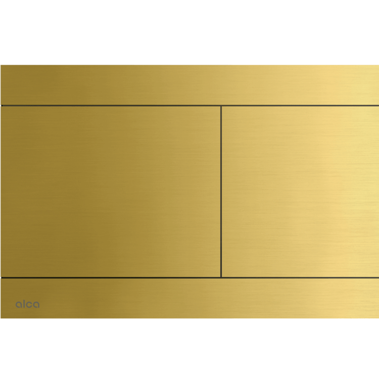 Przycisk spłukujący Alca FUN_BRASS mosiądz