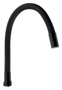 Wylewka uniwersalna, 470 mm, czarny mat