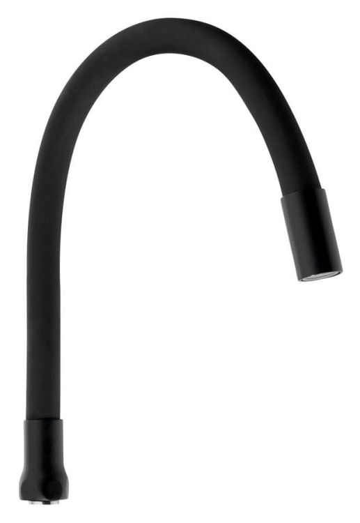 Wylewka uniwersalna, 470 mm, czarny mat