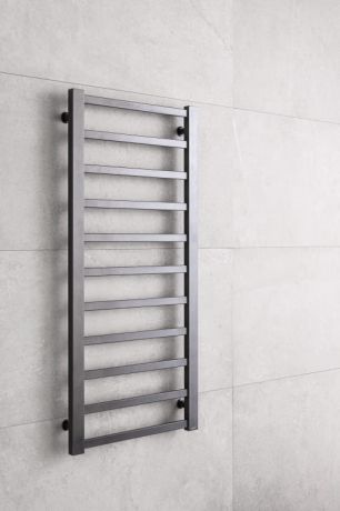 Przejdź do produktu Grzejnik łazienkowy pionowy 60x79,2 cm PMH Galeon G2A czarny antracyt