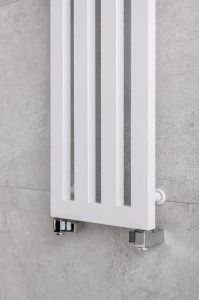 Grzejnik łazienkowy z haczykami 32,6x180 cm PMH Darius DAH6W biały