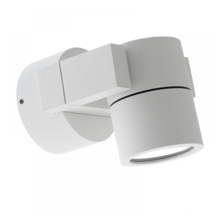ORIT ścienna biała  230V LED 6W 80° IP44  3000K