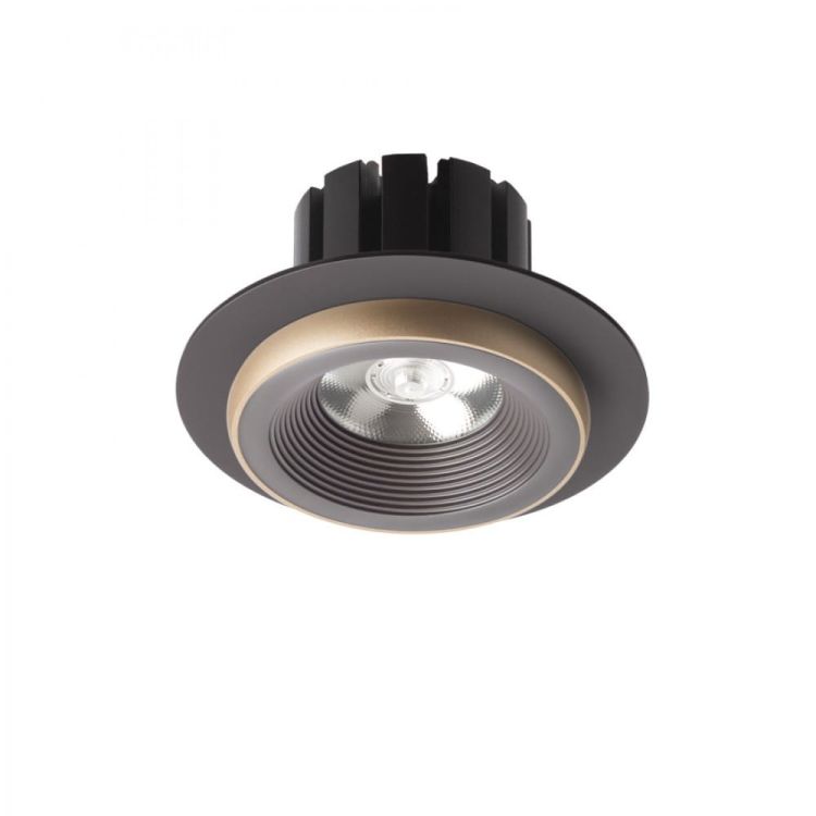SHARM R I wpuszczana brązowa/perłowo-złota  230V LED 10W 24°  3000K
