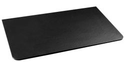 PREMIO blat kompaktowy HPL 82x1,2x48,5cm, czarny mat
