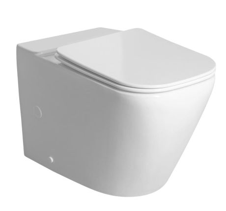 Przejdź do produktu IMALA miska do kompaktu WC, Vortex Rimless, 61x35,5cm, odpływ dolny/tylny, biały