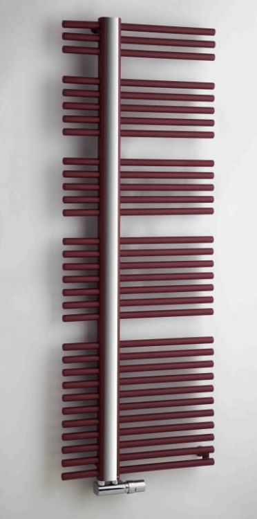 Grzejnik łazienkowy 60x167 cm PMH Kronos KR3RE bordo