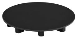 Maskownica syfonu, ABS/czarny mat