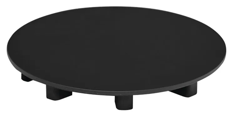 Maskownica syfonu, ABS/czarny mat