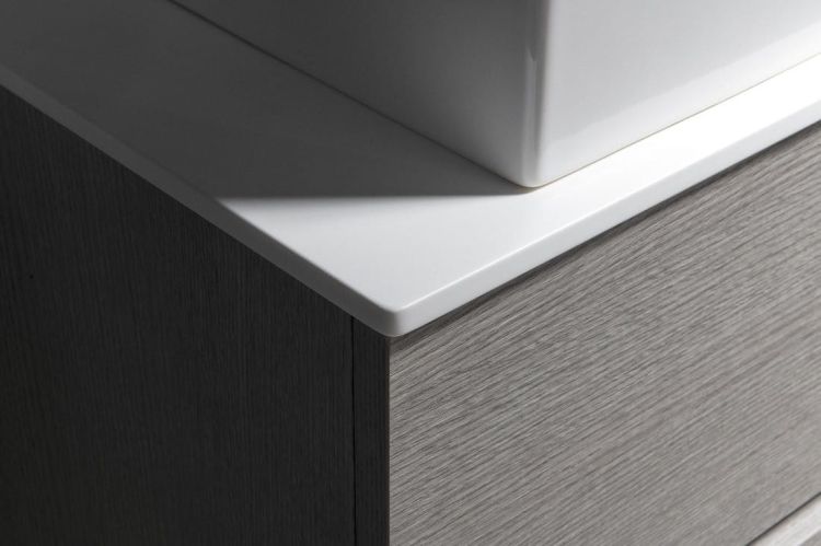 Blat Rockstone 100,7x1,2x48,8cm, biały mat