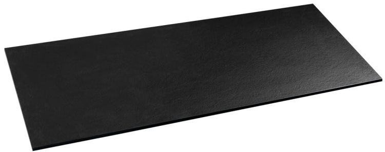 PREMIO blat kompaktowy HPL 110,7x1,2x48,8cm, czarny mat