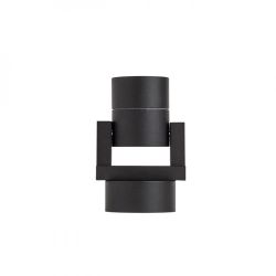 ORIT ścienna czarna /aluminium 230V LED 6W 80° IP44  3000K