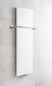 Grzejnik łazienkowy, pionowy 61x122 cm PMH Pegasus PG5W biały