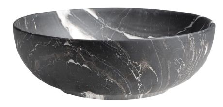 Przejdź do produktu RONDANE umywalka ceramiczna nablatowa średnica 41cm, carnico marmor