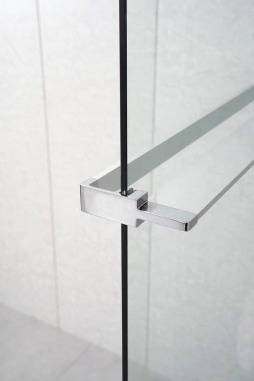 Półka do walk-in kabinę prysznicową, 142cm, chrom