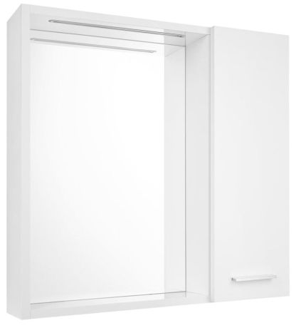 Przejdź do produktu ZOJA/KERAMIA FRESH STRIP szafka z lustrem i oświetleniem LED, 60x60x14cm, prawa, biały