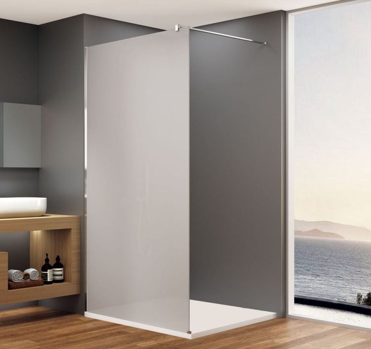 SPITZA kabina prysznicowa WALK-IN, 900mm, szkło matowe