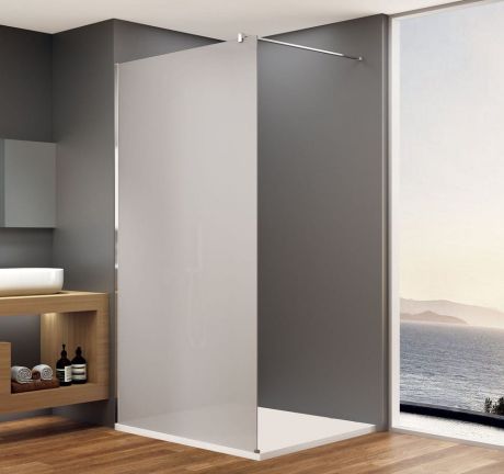 Przejdź do produktu SPITZA kabina prysznicowa WALK-IN, 1100mm, szkło matowe