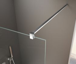 SPITZA kabina prysznicowa WALK-IN, 1200mm, szkło matowe