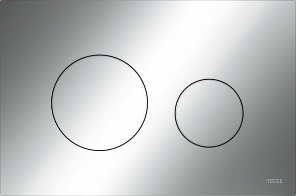 Przycisk spłukujący Tece Loop chrom połysk.