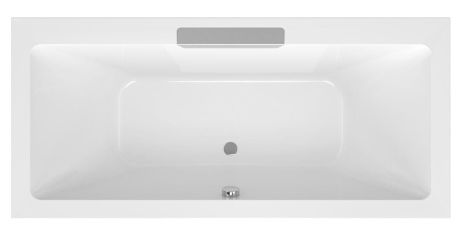 Przejdź do produktu CASCATA wanna prostokątna 185x85x45cm, kaskada ze stali nierdzewnej