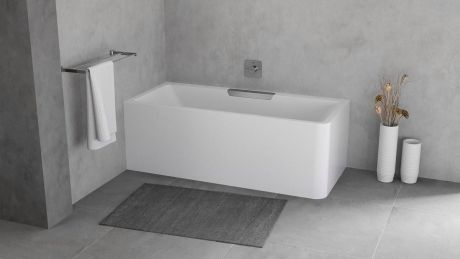 Przejdź do produktu CASCATA L MONOLITH wanna prostokątna 180x80x60cm, kaskada ze stali nierdzewnej