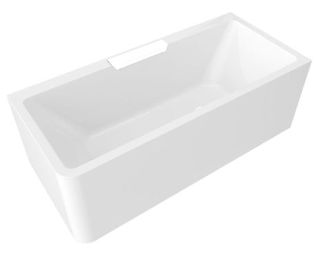Przejdź do produktu CASCATA R MONOLITH wanna prostokątna 180x80x60cm, kaskada biała