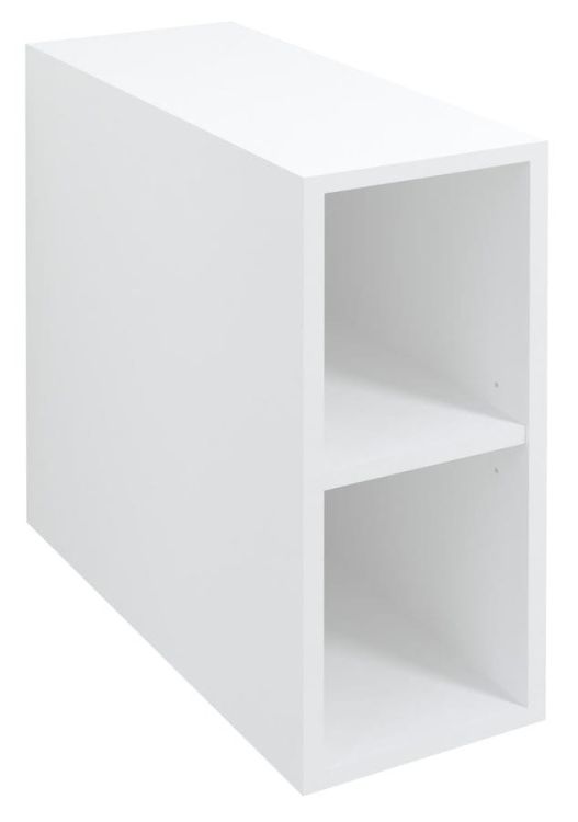 WAVE szafka wisząca dolna 20x45x47,8cm, biały połysk