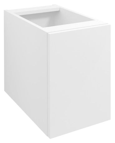 Przejdź do produktu WAVE szafka wisząca dolna 30x45x47,8cm, prawa/lewa, biały połysk