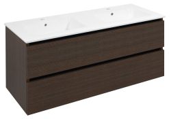 EZARA szafka pod umywalkę 120x55x46cm, sosna rustykalna