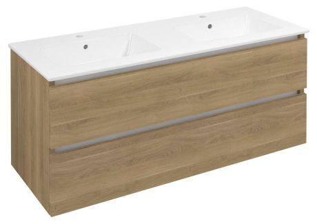 Przejdź do produktu EZARA szafka pod umywalkę 120x55x46cm, dąb cuneo