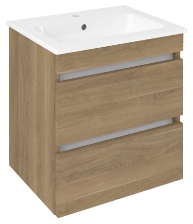 Przejdź do produktu EZARA szafka pod umywalkę 48x54x39cm, dąb cuneo