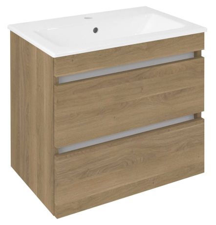 Przejdź do produktu EZARA szafka pod umywalkę 58x54x39cm, dąb cuneo