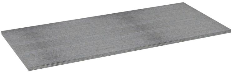 EZARA blat DTDL 121,6x1,8x47cm, dąb srebrny