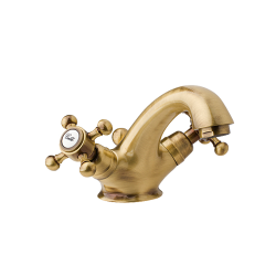 Bateria umywalkowa Retro stojąca Reitano Atea R317BR bronzo