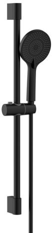 Przejdź do produktu Zestaw prysznicow, uchwyt przesuwny 700mm, czarny mat
