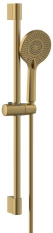Przejdź do produktu Zestaw prysznicow, uchwyt przesuwny 700mm, złoto mat