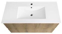 PANEDA STRIP szafka umywalkowa 99,5x55x45,2cm, dąb emporio