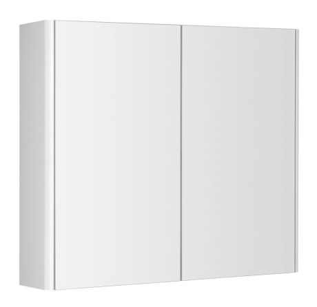 Przejdź do produktu DENEB szafka z lustrem, 80x70x18cm, biały mat