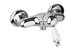 Bateria prysznicowa Retro solo, z uchwytem Swarovskiego Giulini Harmony 9508/S chrom