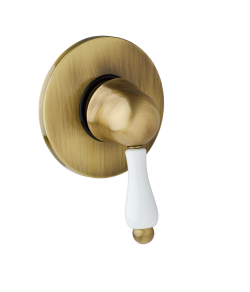 Bateria prysznicowa podtynkowa Retro Giulini Harmony 9515 bronzo