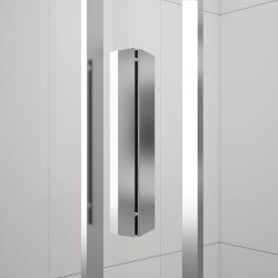 EASY kabina prysznicowa półokrągła 900x900mm, szkło czyste