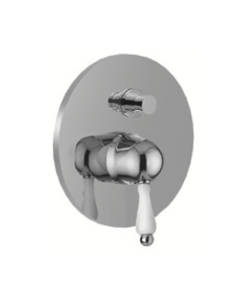 Bateria prysznicowa podtynkowa Retro z przełącznikiem Giulini Harmony 9563 chrom