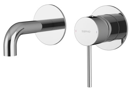 Przejdź do produktu ULTRAMIX bateria podtynkowa umywalkowa 2-elementowea, główka 10cm, chrom