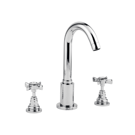 Przejdź do produktu Bateria wannowa Retro 3-otworowa Giulini G5 7912 chrom