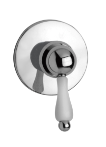 Bateria prysznicowa podtynkowa Retro Giulini Praga 9515 chrom