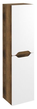 Przejdź do produktu WAVE szafka wysoka 35x140x30cm, bała/dąb collingwood