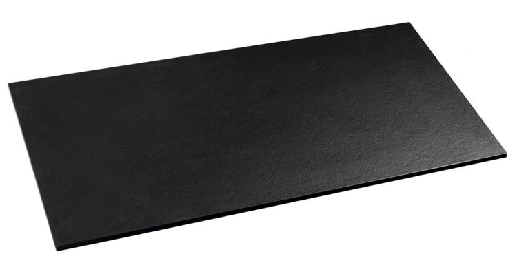 PREMIO blat kompaktowy HPL 100,7x1,2x48,8cm, czarny mat