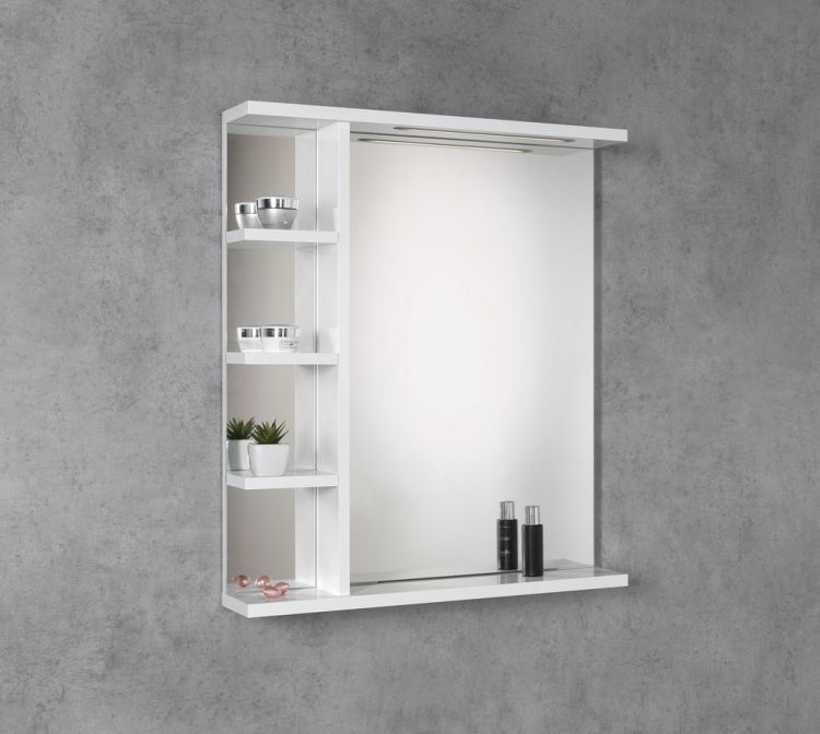KORIN STRIP lustro z oświetleniem LED i półeczką 52x70x12cm