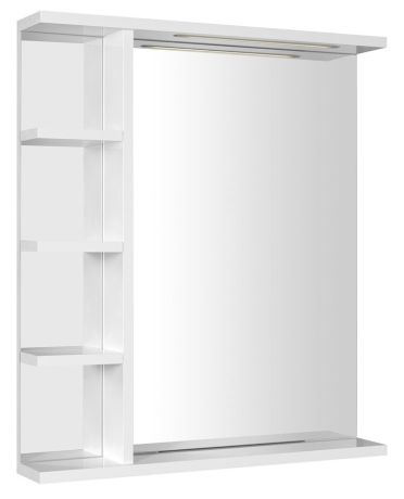 Przejdź do produktu KORIN STRIP lustro z oświetleniem LED i półkami 60x70x12cm